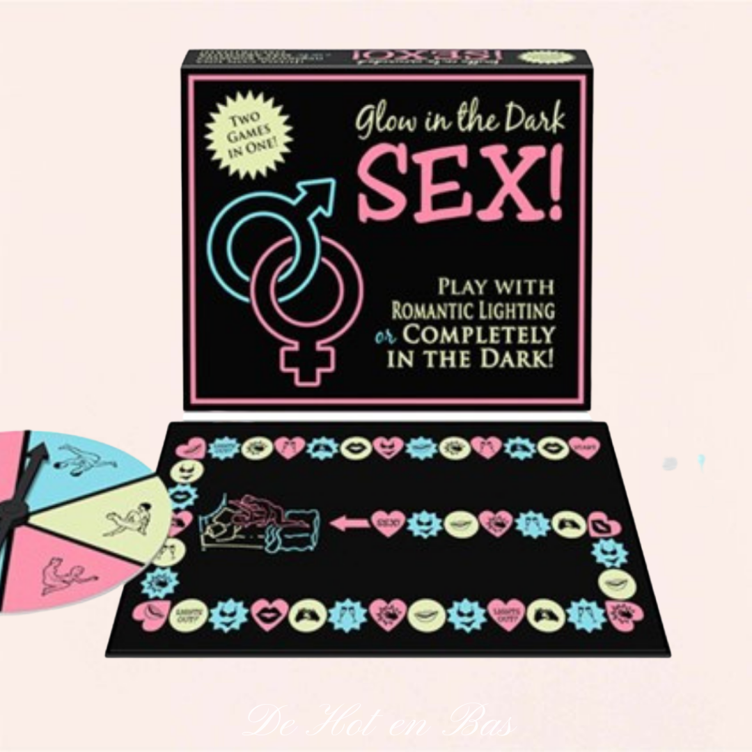 Achat jeu pour adulte érotique Glow in the Dark Sex à petit prix – De Hot  en Bas