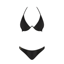 Charger l&#39;image dans la galerie, Vente de bikini pour femme de la collection Pyla de couleur noir.
