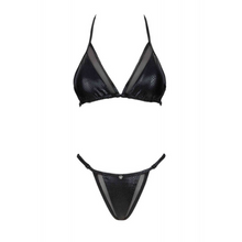 Charger l&#39;image dans la galerie, Vente bikini noir sexy pour femme disponible sur notre loveshop en ligne De Hot en Bas en taille S, M et L.
