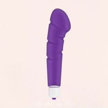 Charger l&#39;image dans la galerie, Mini vibromasseur de couleur violet et blanc Hard On très puissant.
