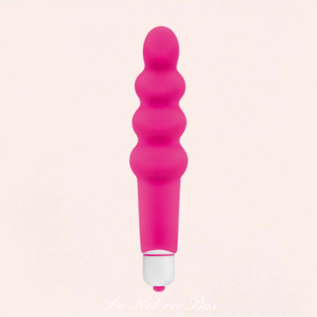 Petit mais puissant ce mini vibromasseur à piles de couleur rose est parfait comme premier sextoy.