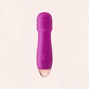 Mini vibromasseur pour femme stimulant la zone vaginale et point G, idéale pour un premier sextoy.