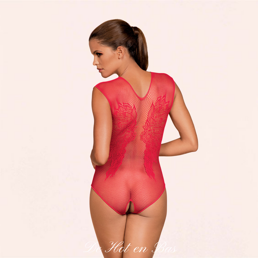 Le tissu du body sexy est élastique et est en taille unique pour un ajustement parfait à votre taille.