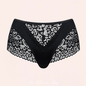 Achat shorty lingerie à motif floral pour femme de la marque Obsessive.
