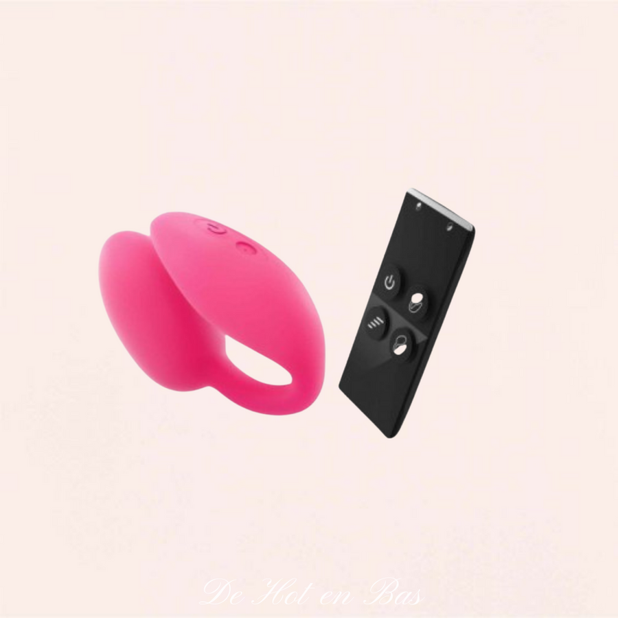 Magnifique stimulateur en silicone rose de haute qualité pour votre confort.