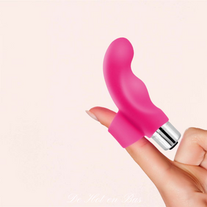 Le stimulateur Finger rose est facile à porter et à utiliser.