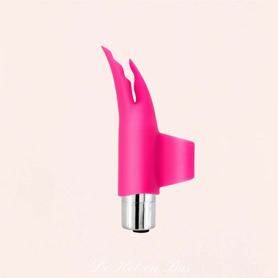 Le stimulateur finger delight rose de la marque Yoba en vente sur notre sexshop en ligne.
