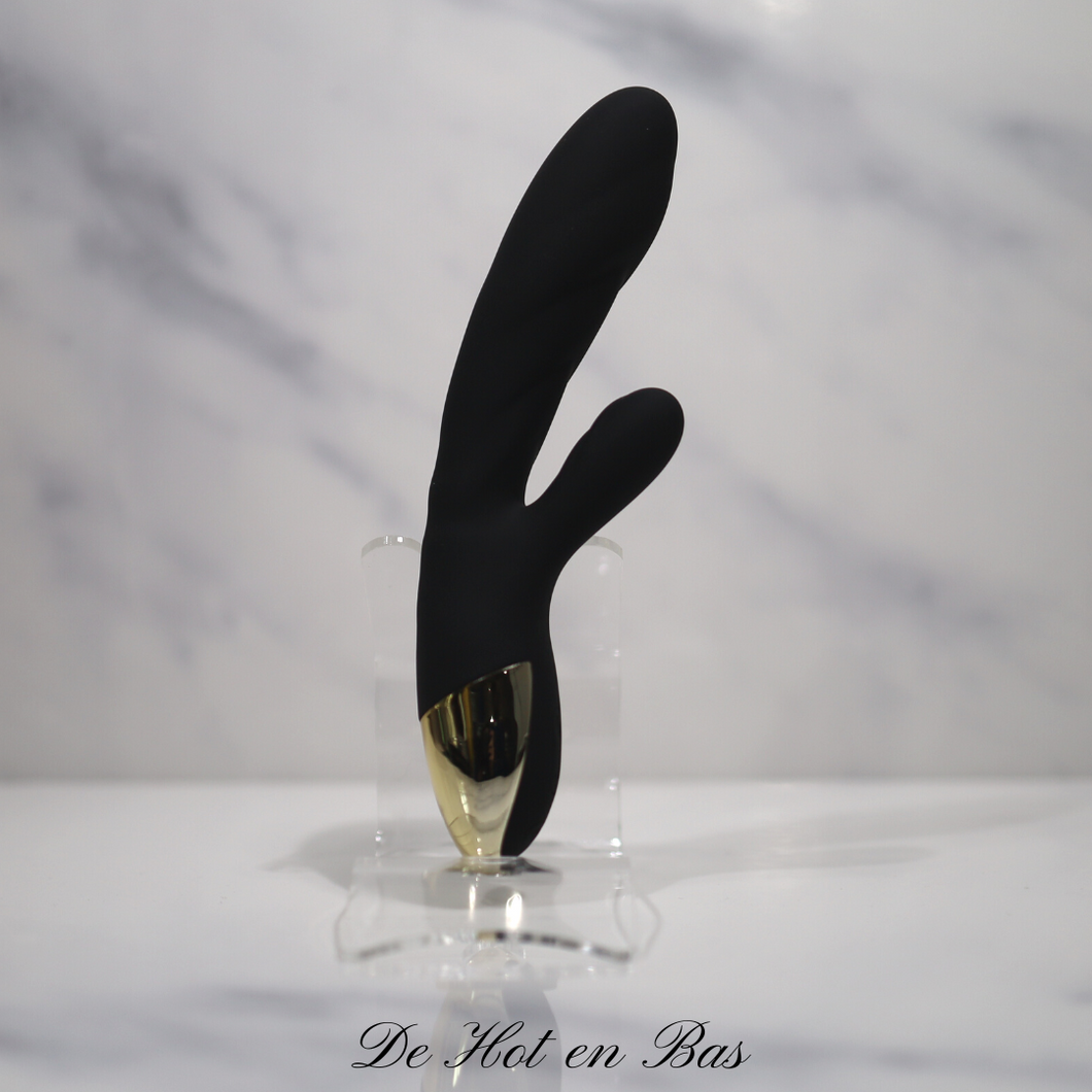 Ce vibromasseur rabbit My Queen 2 est notre premier sextoy en silicone chauffant de la marque Black Empire.