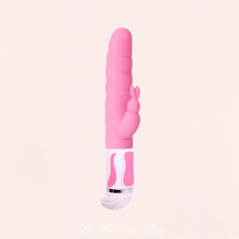 Charger l&#39;image dans la galerie, Achat rabbit vibromasseur pour femme en silicone rose très doux de la marque Pretty Love à petit prix.
