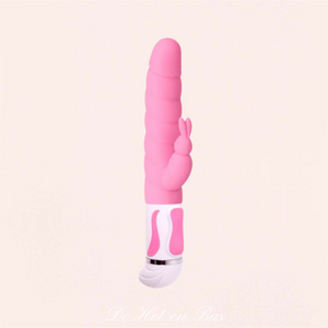 Vibromasseur rabbit rotative et 12 programmes de vibrations - Steven De Hot en Bas Vibromasseur rabbit rotative et 12 programmes de vibrations - Steven De Hot en Bas
