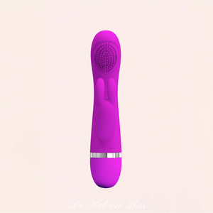Le vibromasseur rabbit violet de la collection Sog et parfait pour une pénétration et une stimulation du clitoris.